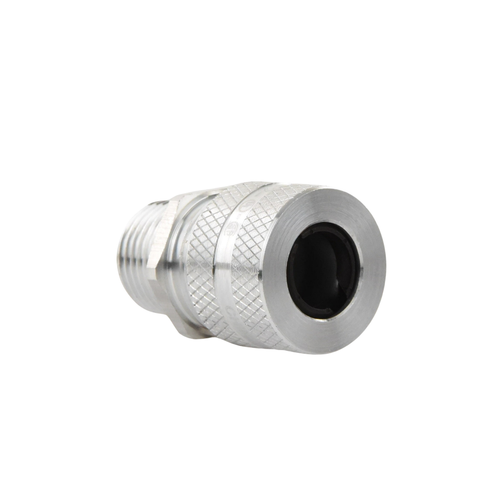 Conector de cable, de aluminio macho recto, .50 - .63 ", 1/2". - Image 5