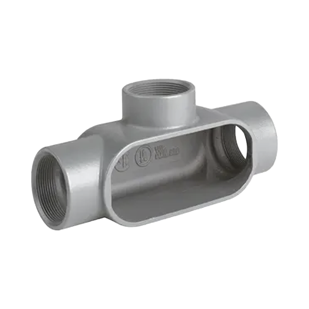 Caja Condulet Tipo T de 1" / Aluminio libre de Cobre.