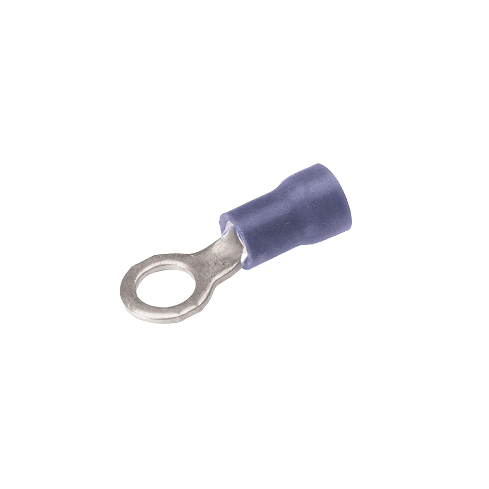 Zapata Terminal de Ojillo para Tornillo 5/16 in (8 mm) calibre 16-14 AWG con aislamiento de vinilo.