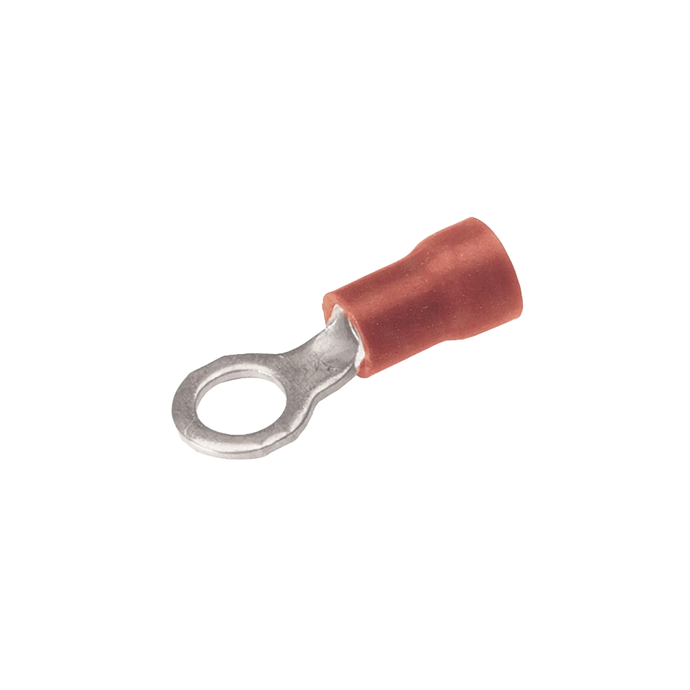 Zapata Terminal de Ojillo para Tornillo 3/4 in calibre 22-16 AWG con aislamiento de vinilo.