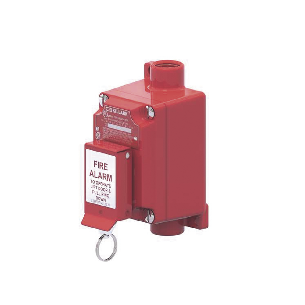 Estación de alarma contra incendios con activación por anillo de tracción / 3/4 pulgadas / 2NO/2NC. - Image 3