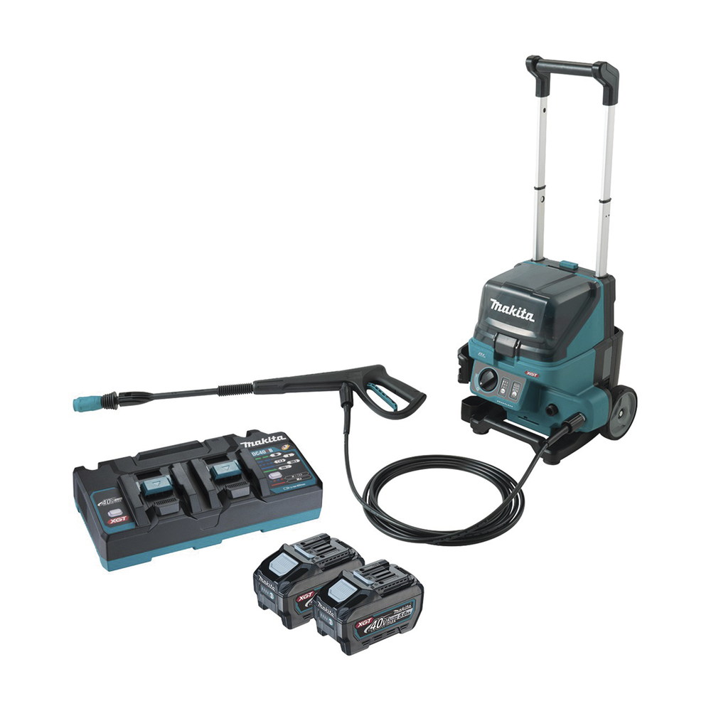 Hidrolavadora Inalámbrica de 11.5 Mpa. con Manguera de 5m, incluye dos Baterías BL4050 de 40V, 5A y Cargador DC40RB - Image 2
