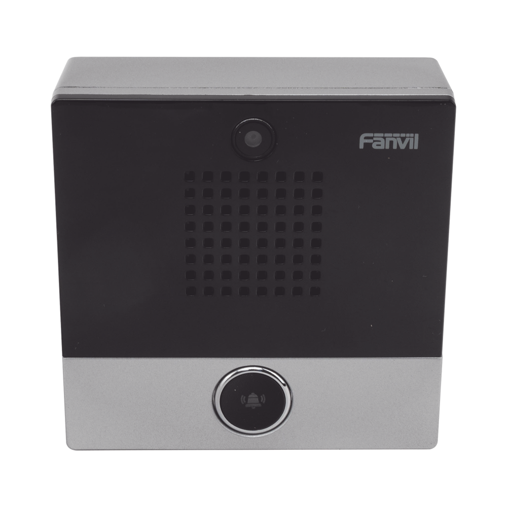 Mini video Intercomunicador para hotelería y hospitales, con diseño elegante, PoE, cámara 1Mpx, 1 botón, 1 relevador integrado de salida y entrada. - Image 2