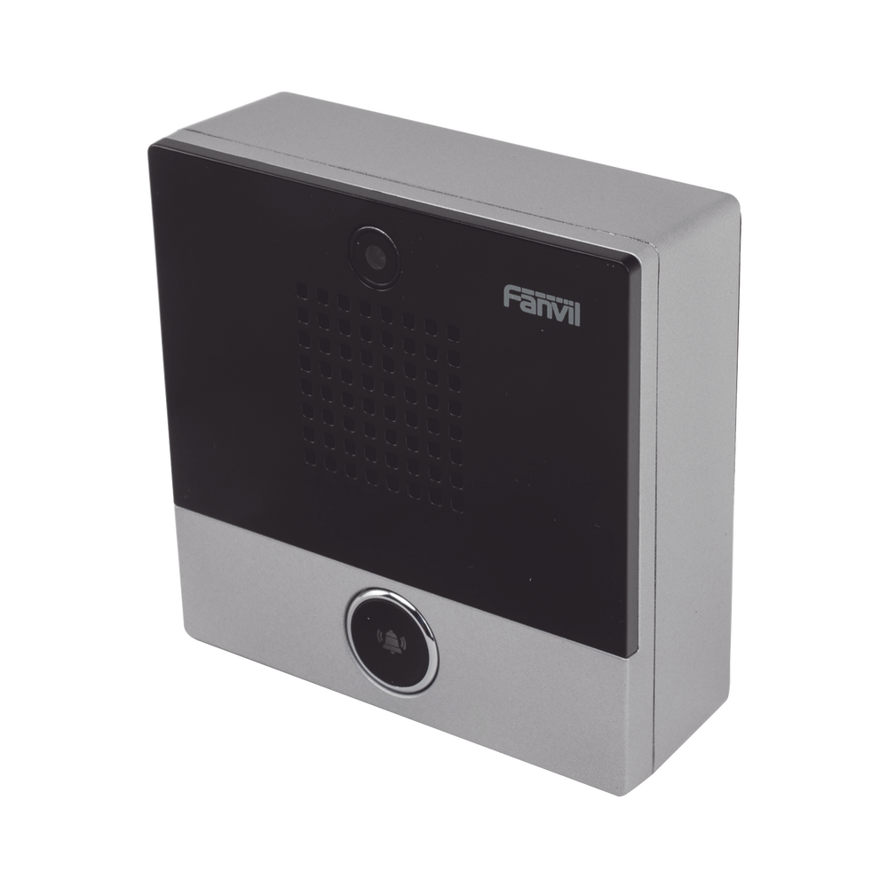 Mini video Intercomunicador para hotelería y hospitales, con diseño elegante, PoE, cámara 1Mpx, 1 botón, 1 relevador integrado de salida y entrada. - Image 3