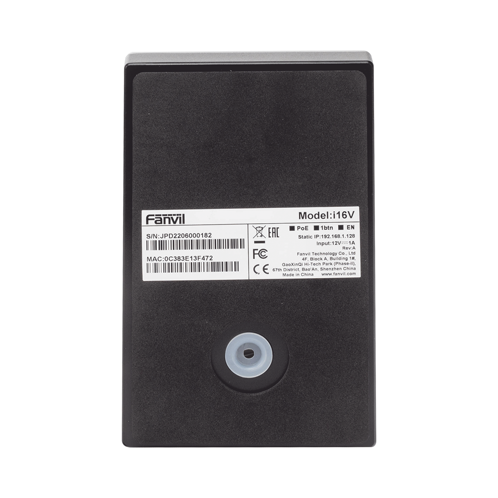 Video Intercomunicador IP, 2 líneas SIP, 2 relevadores con botón para llamada, Onvif, anti-vandálico, PoE, IP65 e IK10, PoE - Image 7