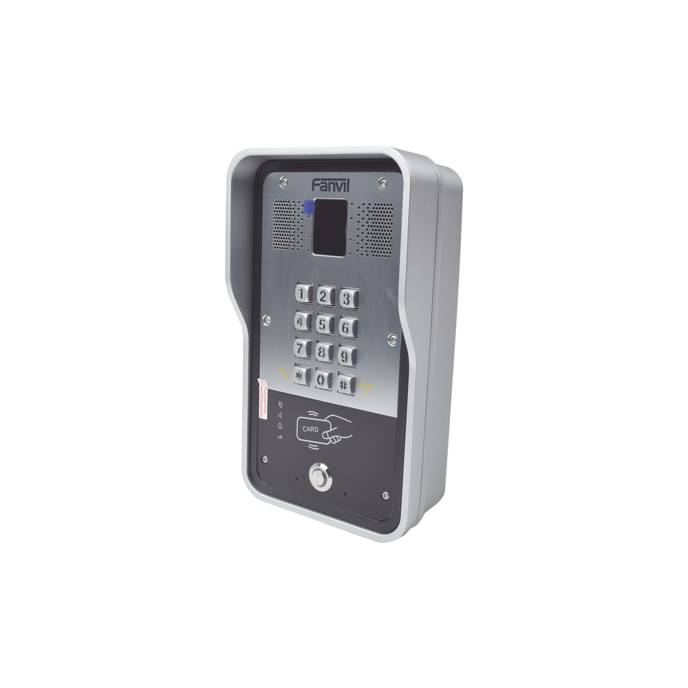 Audio Portero IP 2 líneas SIP con relevador integrado, Lector RFID para acceso por clave numérica, tarjeta o llamada remota, PoE - Image 2