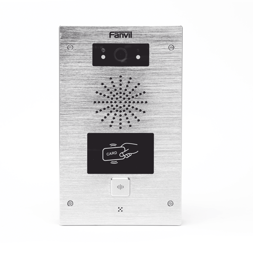 Video portero IP, 2 líneas SIP, 2 relevadores, lector de tarjeta RFID, Compatible con NVR Hikvision por Onvif, con botón para llamada, anti-vandálico, PoE, IP65 e IK10, PoE - Image 2