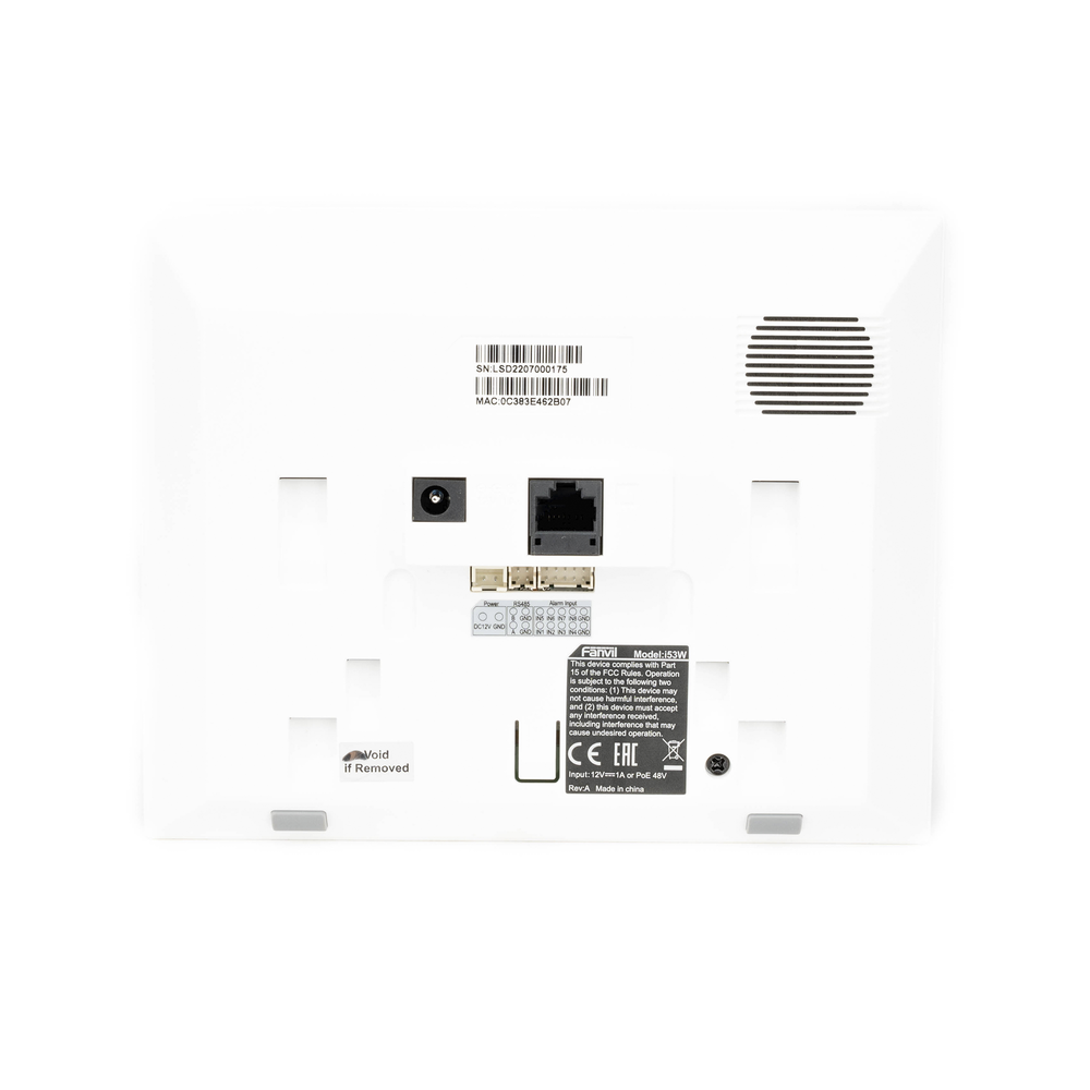 Monitor IP/SIP para interior, Wi-Fi, pantalla táctil de 7", audio de 2 vías, PoE, 8 interfaces de entrada de alarma. - Image 6