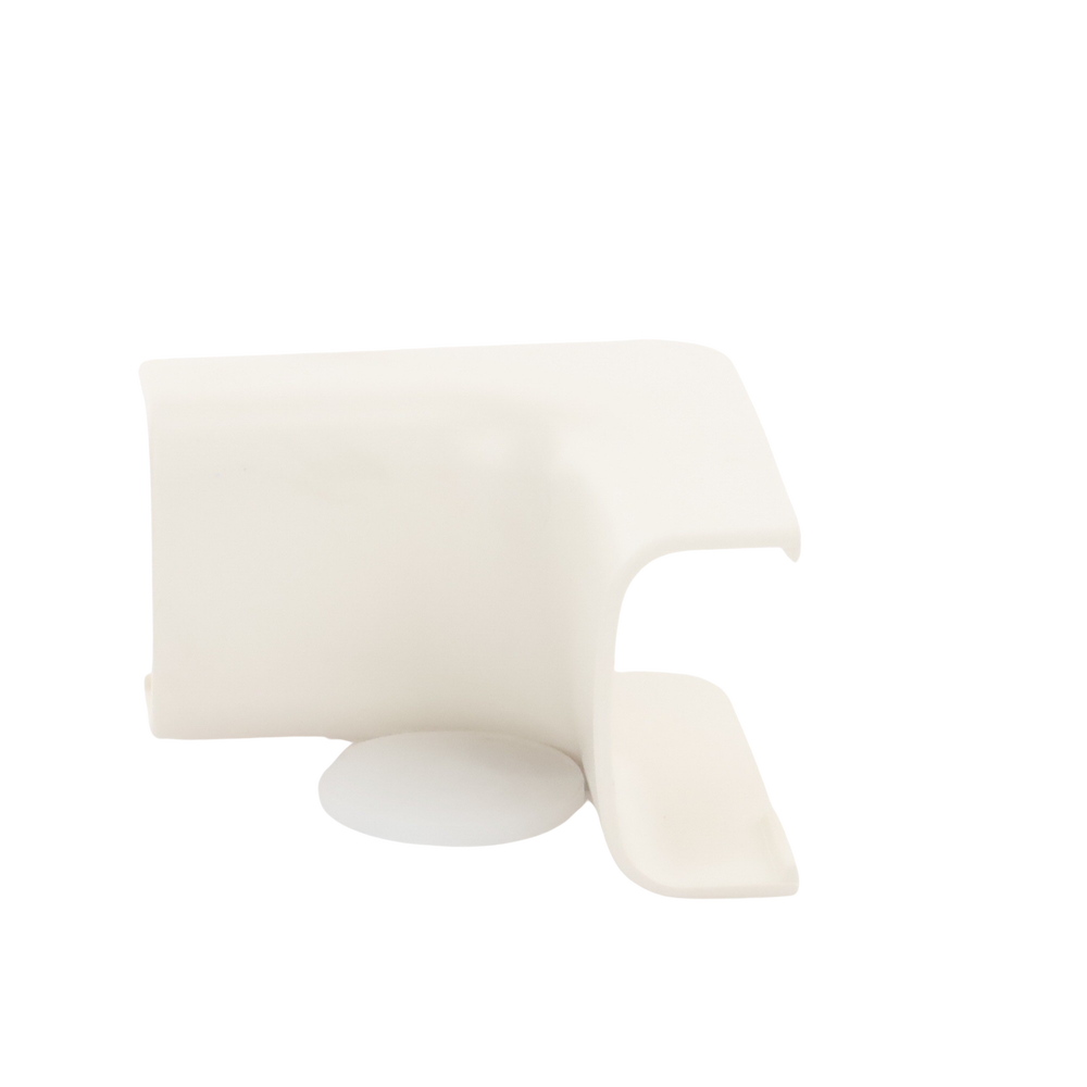 Esquinero interior, para uso con canaleta LD5, material ABS, Color Blanco Mate - Image 5