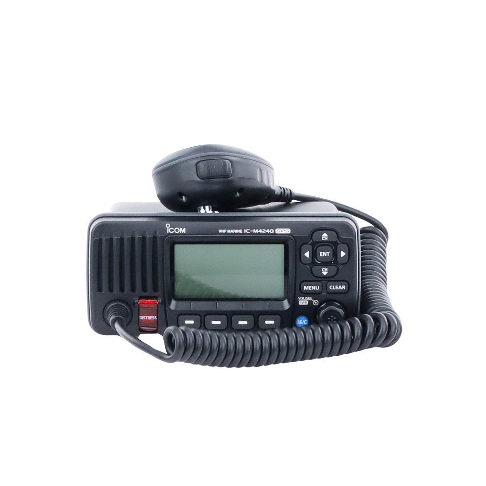 Radio VHF Móvil Marino, Función de cancelación de ruido, GPS interconstruido, Salida de potencia de 10W, Bocina Manual, Elimina Residuos de Agua de la Bocina, IPX7 Sumergible, Color Negro. - Image 4