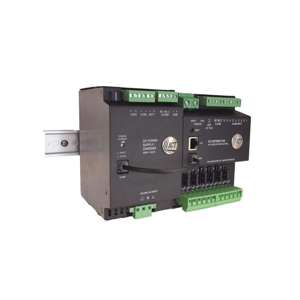 Fuente de Poder Industrial de 480W, salida 48 Vcc, para montaje en riel Din - Image 2