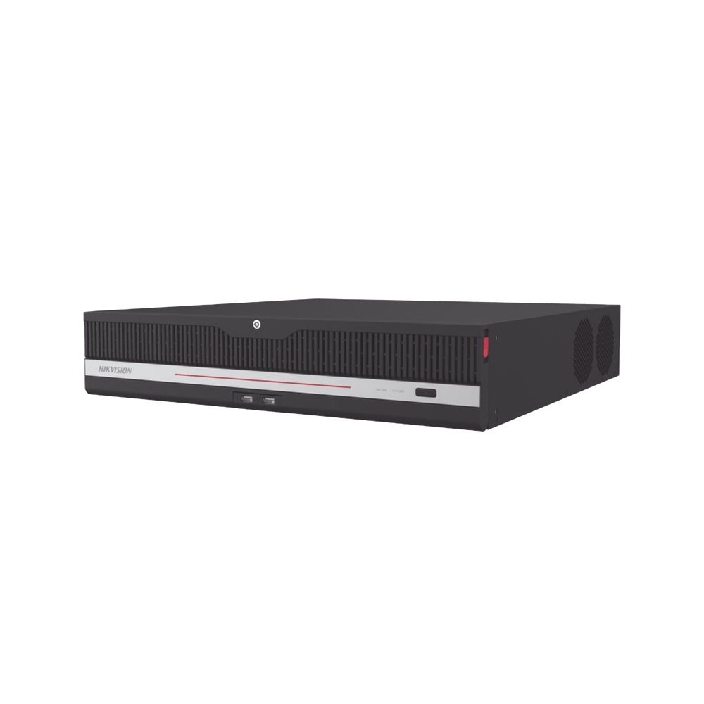NVR 32 Megapixel (8K) / 32 Canales IP / 8 Bahías de Disco Duro / 2 Tarjetas de Red / Soporta RAID / HDMI en 4K / Soporta POS / Reconocimiento Facial / Bases de Datos / Hasta 100,000 Fotografías / AcuSearch