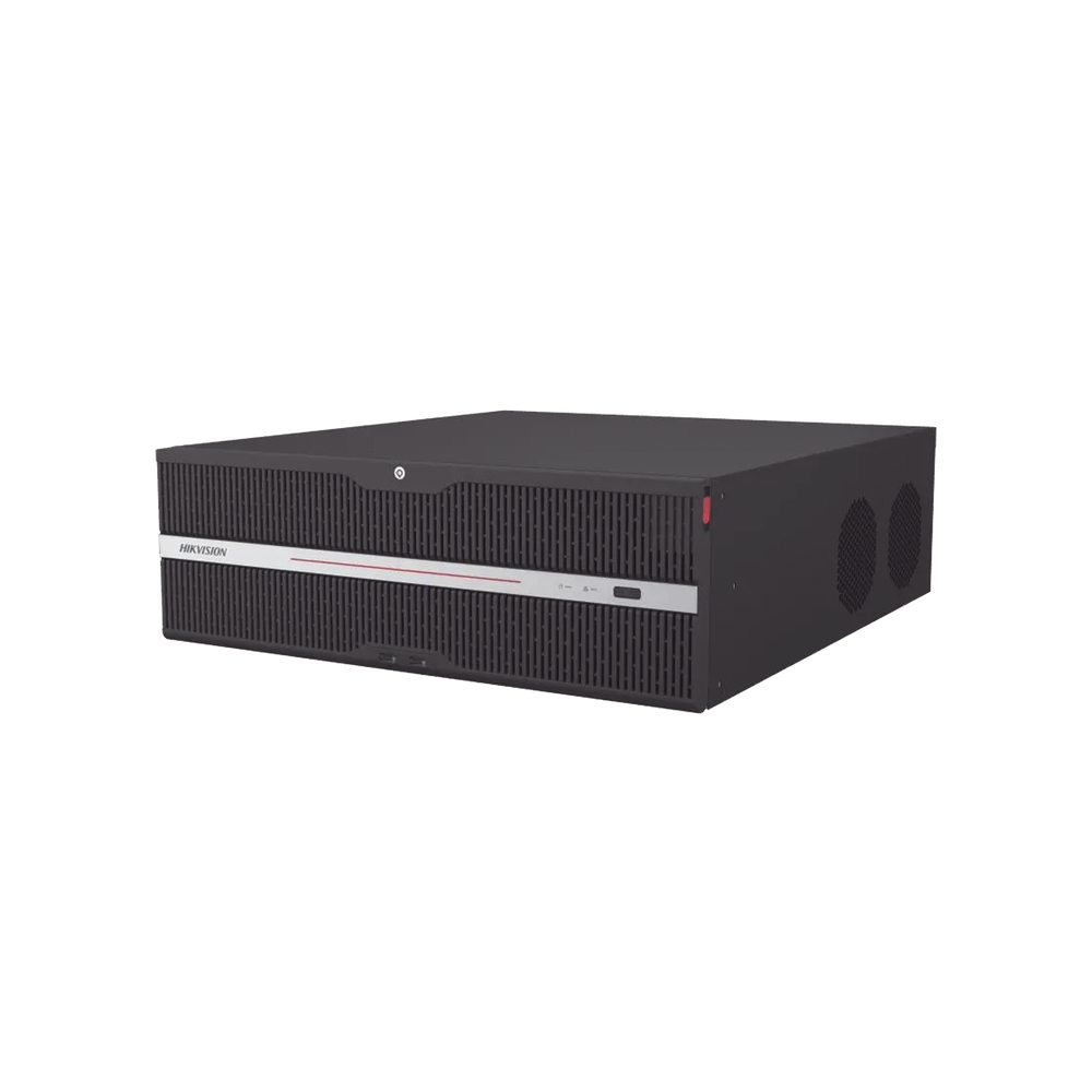 NVR 32 Megapixel (8K) / 64 Canales IP / 16 Bahías de Disco Duro / 2 Tarjetas de Red / Soporta RAID / HDMI en 4K / Soporta POS / Reconocimiento Facial / Bases de Datos / Hasta 100,000 Fotografías / AcuSearch