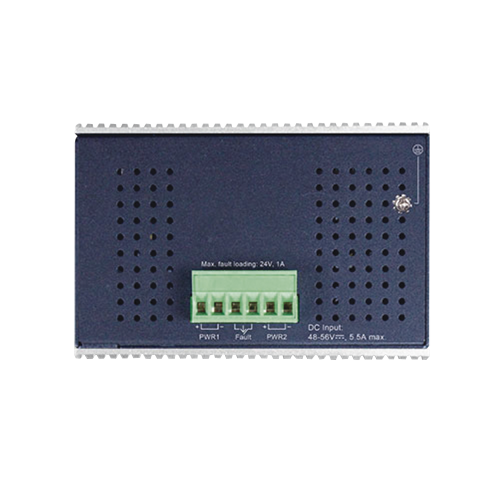 Switch Industrial PoE no administrable de 8 Puertos 10/100TX 802.3at, Hasta 240 W, Combo TP / SFP Gigabit TP / SFP (-40 ~ 75 grados C) - Image 3