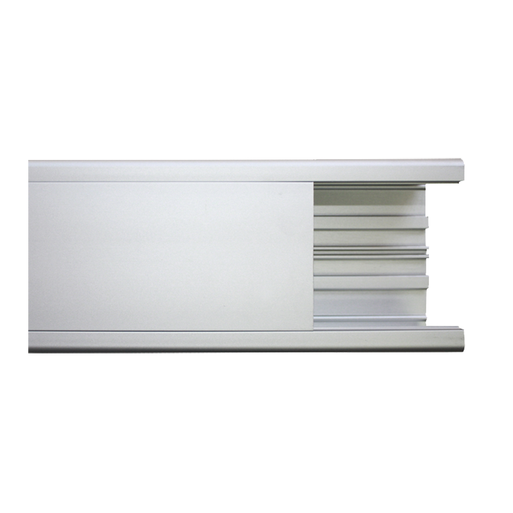 Canaleta de aluminio, 99 x 72 mm, tramo de 3m. (8101-80300)