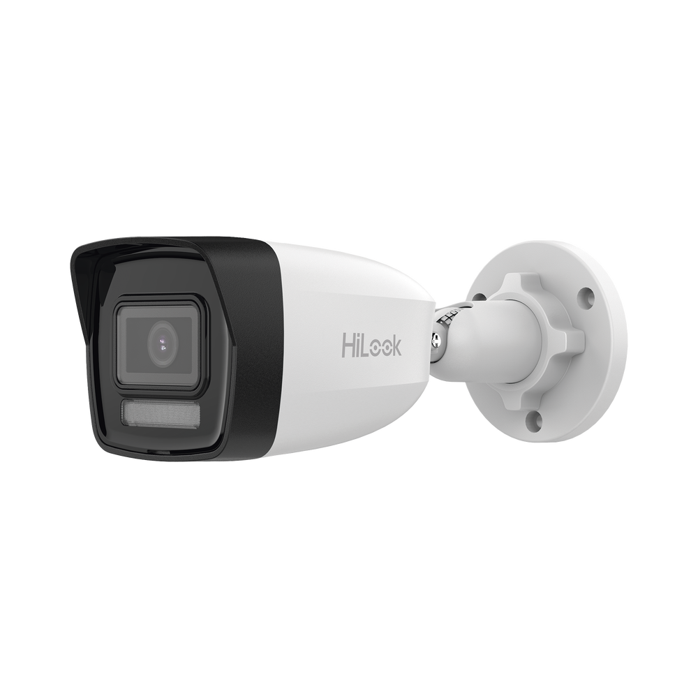 HiLook Series / Bala IP 4  Megapixel  / Lente 2.8 mm / 30 mts IR /  Micrófono Integrado / Exterior IP67 / PoE / dWDR / H.265+ / ONVIF