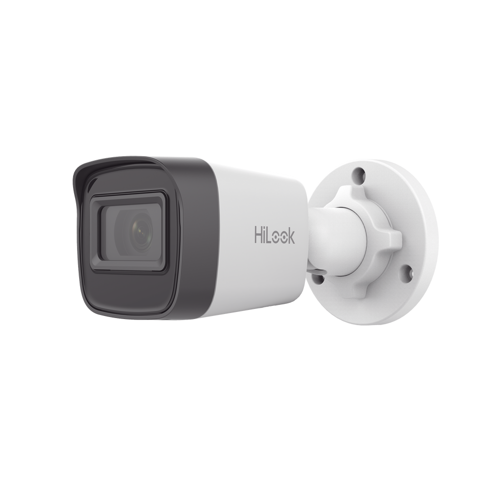 HiLook Series / Bala IP 4 Megapixel / Lente 2.8 mm / 20 mts IR / Exterior IP67 / PoE / dWDR / H.265+ / ONVIF
