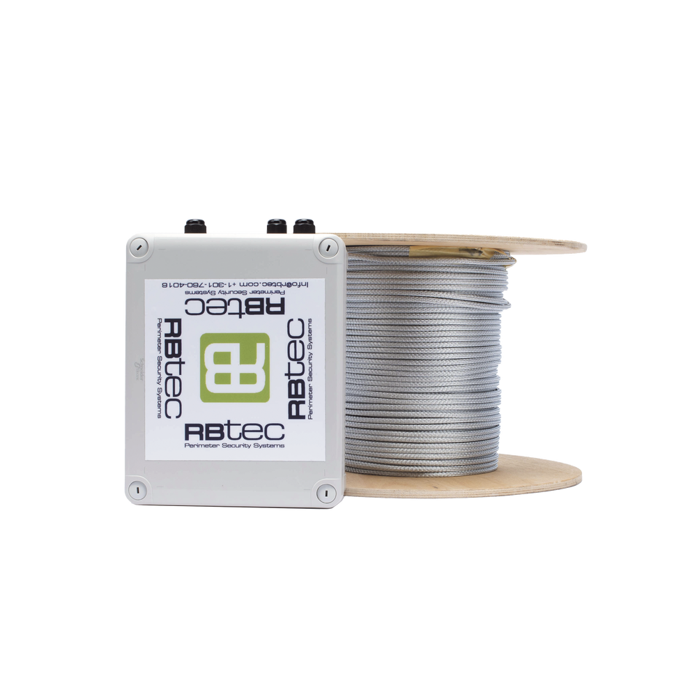 Kit de Cable Sensor Perimetral IRONCLAD para Cercas Ciclónicas / 152 METROS / 1 ZONA / Sin Falsas Alarmas por Viento / TODO Incluido/TARJETA LPU400/ Calibración por Software