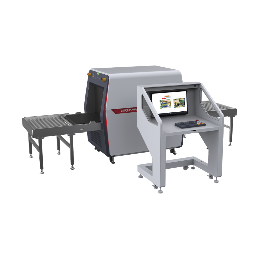 Máquina para Inspección por Rayos X con Algoritmo de Reconocimiento Inteligente para Equipaje de Mano / Túnel de 60 x 40 cms / 4 Cámaras Integradas de 2 Megapixel (+30 dias de Grabación)