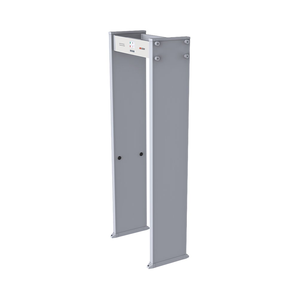Arco Detector de Metales de 12 Zonas / Pantalla LCD 4.3" / Conteo de Personas / Red Ethernet / 255 Niveles Sensibilidad