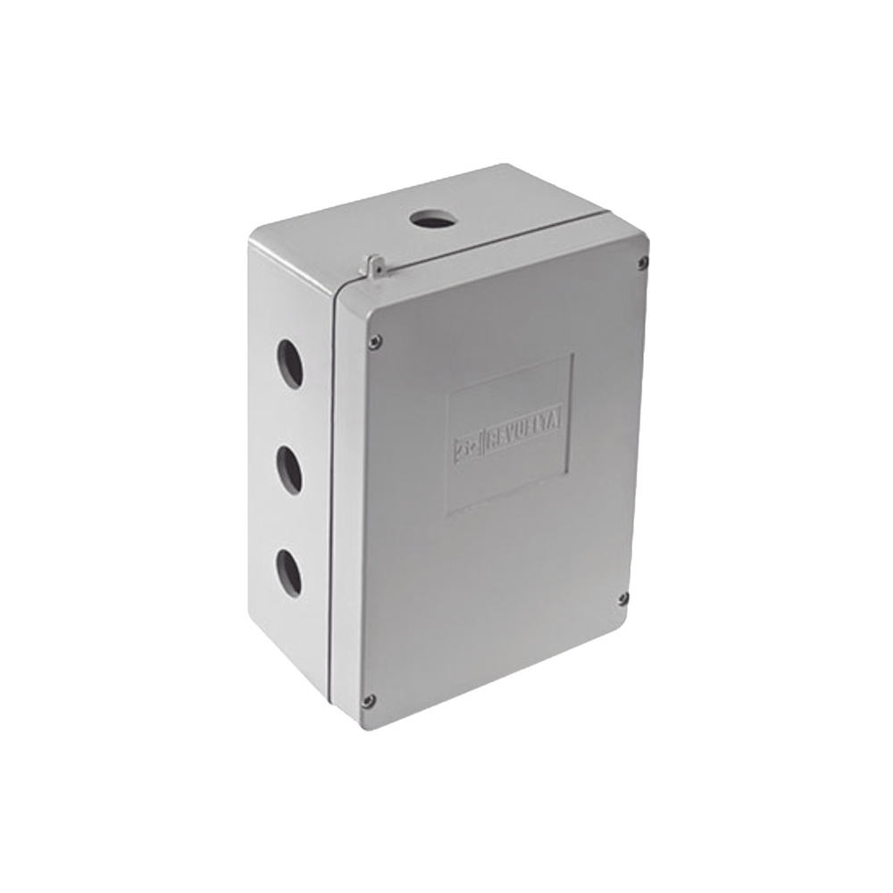 Caja de Unión de Aluminio con 5 salidas de 1" / 1 Izq_1 Der_3 Abajo.