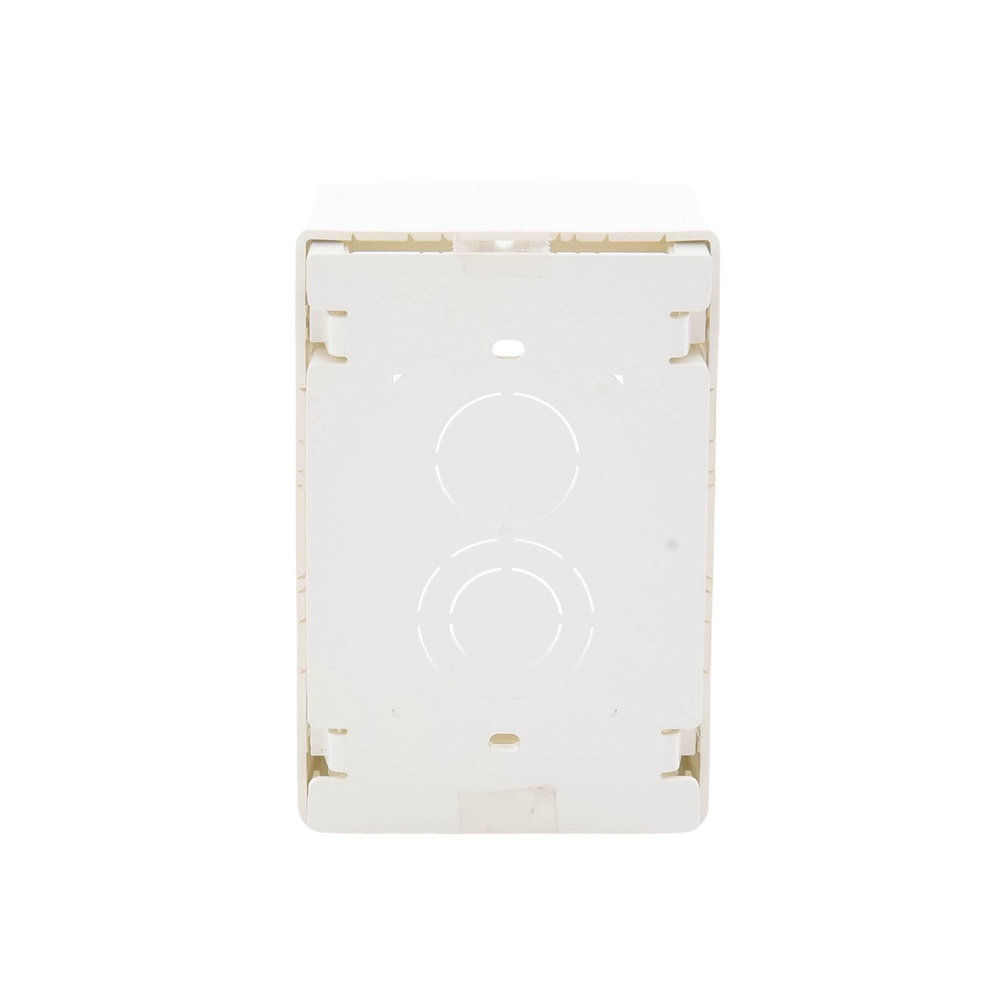 Caja de Pared Superficial, Uso Universal con Placas de Pared, con Cinta Adhesiva, Color Blanco Mate - Image 5