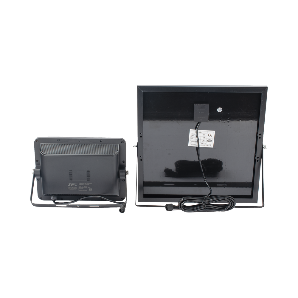 Reflector de 200 W con Panel Solar / Batería 3.2 V CD / T.C.C. 6 500 K / IP65. - Image 2