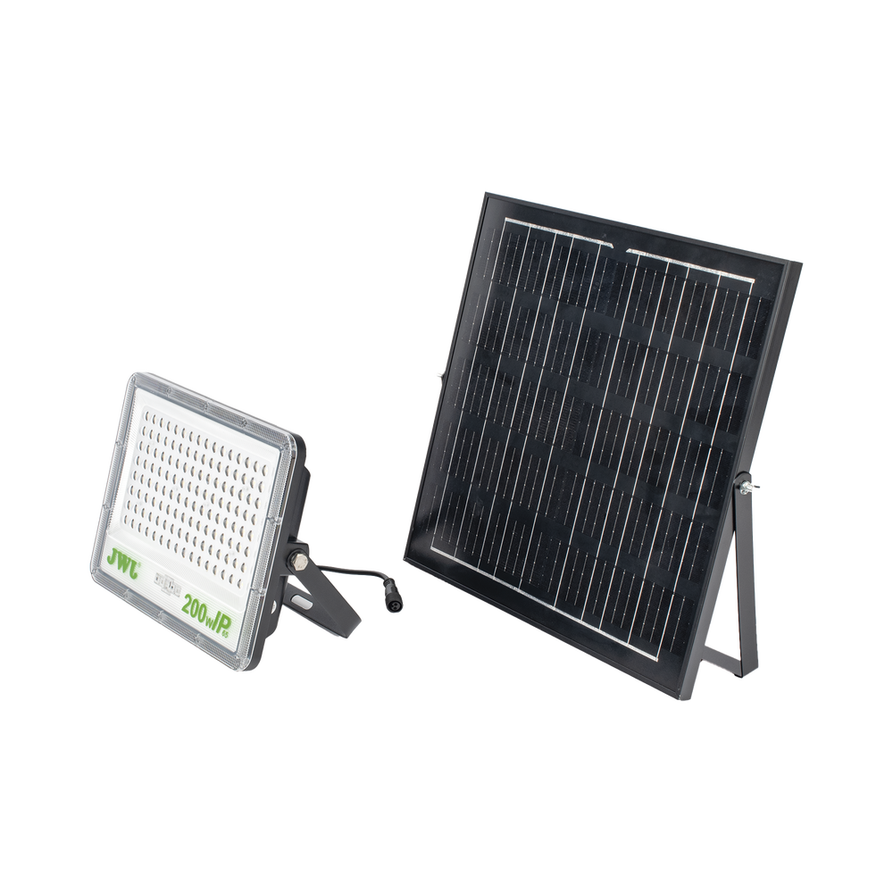 Reflector de 200 W con Panel Solar / Batería 3.2 V CD / T.C.C. 6 500 K / IP65. - Image 4