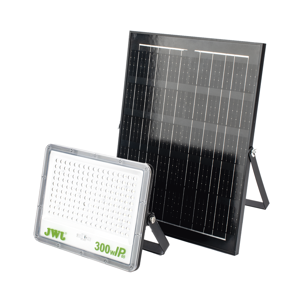 Reflector de 300 W con Panel Solar / Batería 3.2 V CD / T.C.C. 6 500 K / IP65. - Image 2