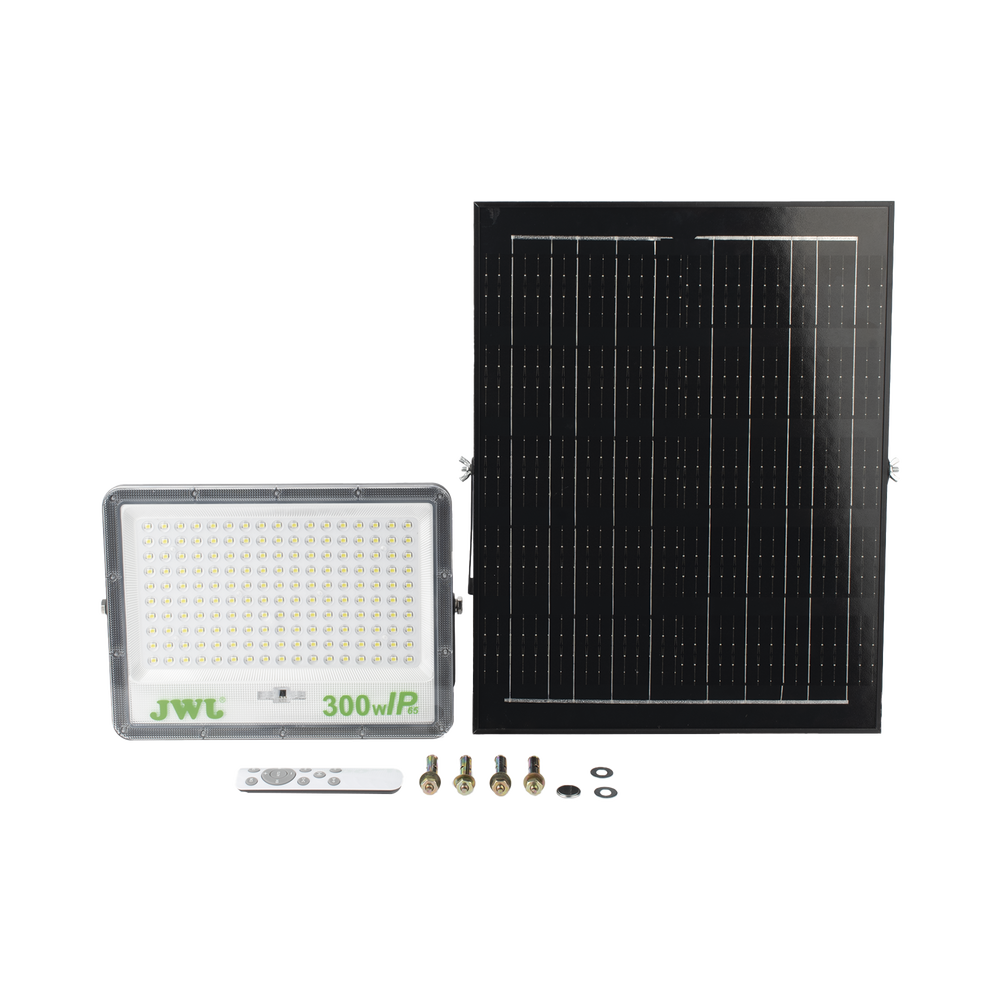 Reflector de 300 W con Panel Solar / Batería 3.2 V CD / T.C.C. 6 500 K / IP65. - Image 4