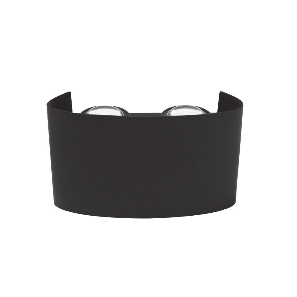 Lámpara Arbotante 4 W 220 lm / Dimensiones 120 x 80 x 40 mm / 85 - 265 Vca~ 50/60Hz / Luz Cálida 2 700 K / Uso en exterior IP 54.