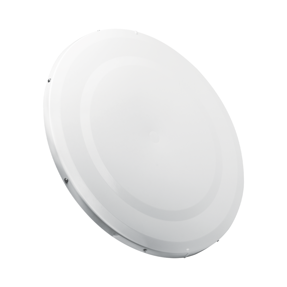 Antena Direccional de Alto Rendimiento / 32 dBi / 3 ft / 5.9-6.6 GHz / Conectores SMA Hembra Inverso / Alto Aislamiento al Ruido / Fácil Montaje con Radomo Incluido