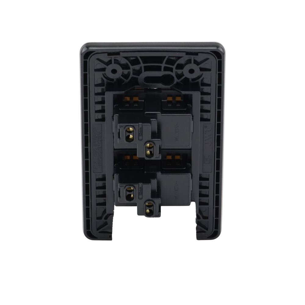 Apagador Doble de 10 A/ 127 V CA ~ 60 Hz / Placa de Acero. - Image 4