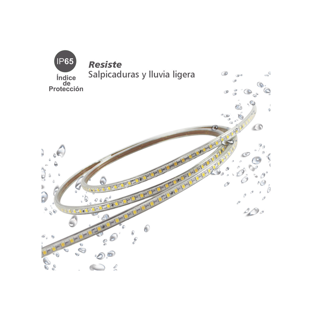 Manguera Led de 1 Linea de 1 cm/ 50 m/ T.C.C. 2700 K / Color Cálido. - Image 3