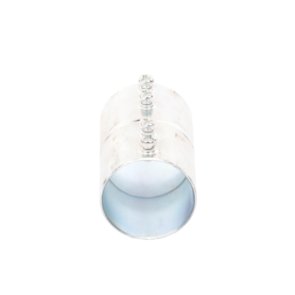 Cople 1 1/2" (38mm) con tornillo pared delgada galvanizado etiqueta verde - Image 3