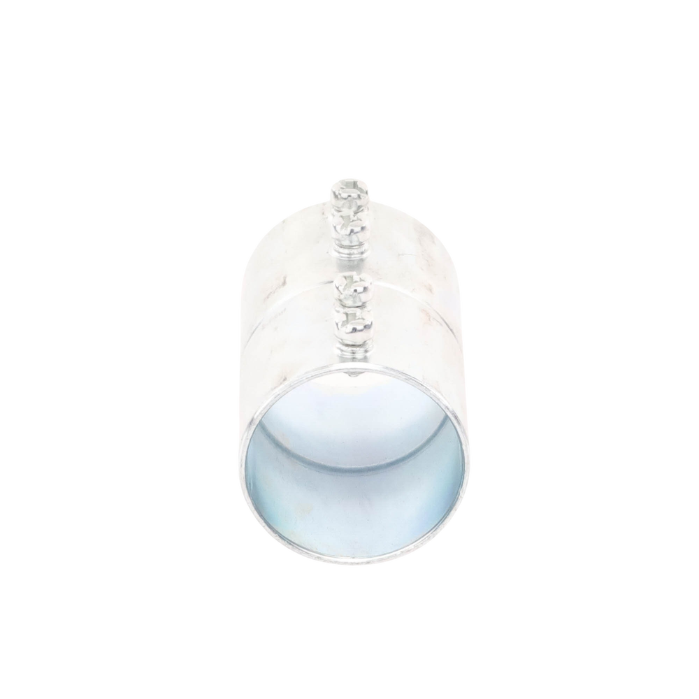 Cople 1 1/2" (38mm) con tornillo pared delgada galvanizado etiqueta verde - Image 4