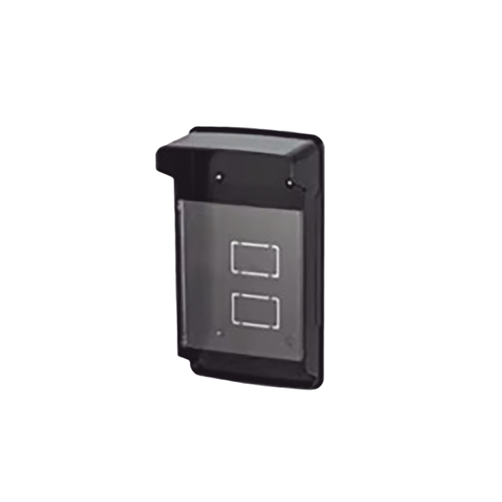 Carcasa Protectora Universal Color Negro con Tapadera de Acrílico / Medidas 245 × 143 × 83 mm / Compatible con Múltiples Modelos de Control de Acceso