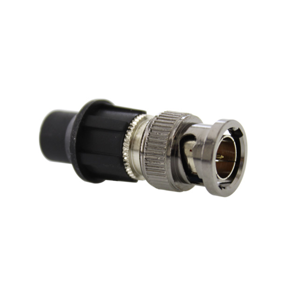 Conector a Presi?n para Cable Tipo RG6, RG59, RG178 en Sistema CaP (Incluye CaP Color Negro)