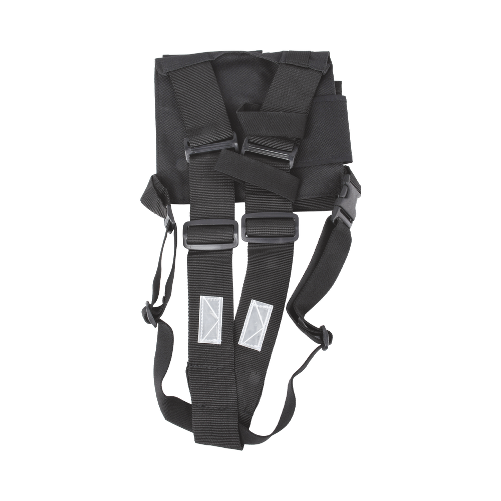 Pechera Universal sin logo con soporte para radio y bolígrafo más bolsa con cinta adherente para su seguridad. - Image 2