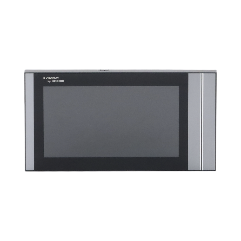 Monitor Analógico LCD de 7" 1080p (Full HD) a Color / Touch Screen / Soporta 2 Frentes de Calle y hasta 4 Monitores / Soporta Cámaras Analogicas (TURBOHD) para Tener Visión Adicional / Color Negro