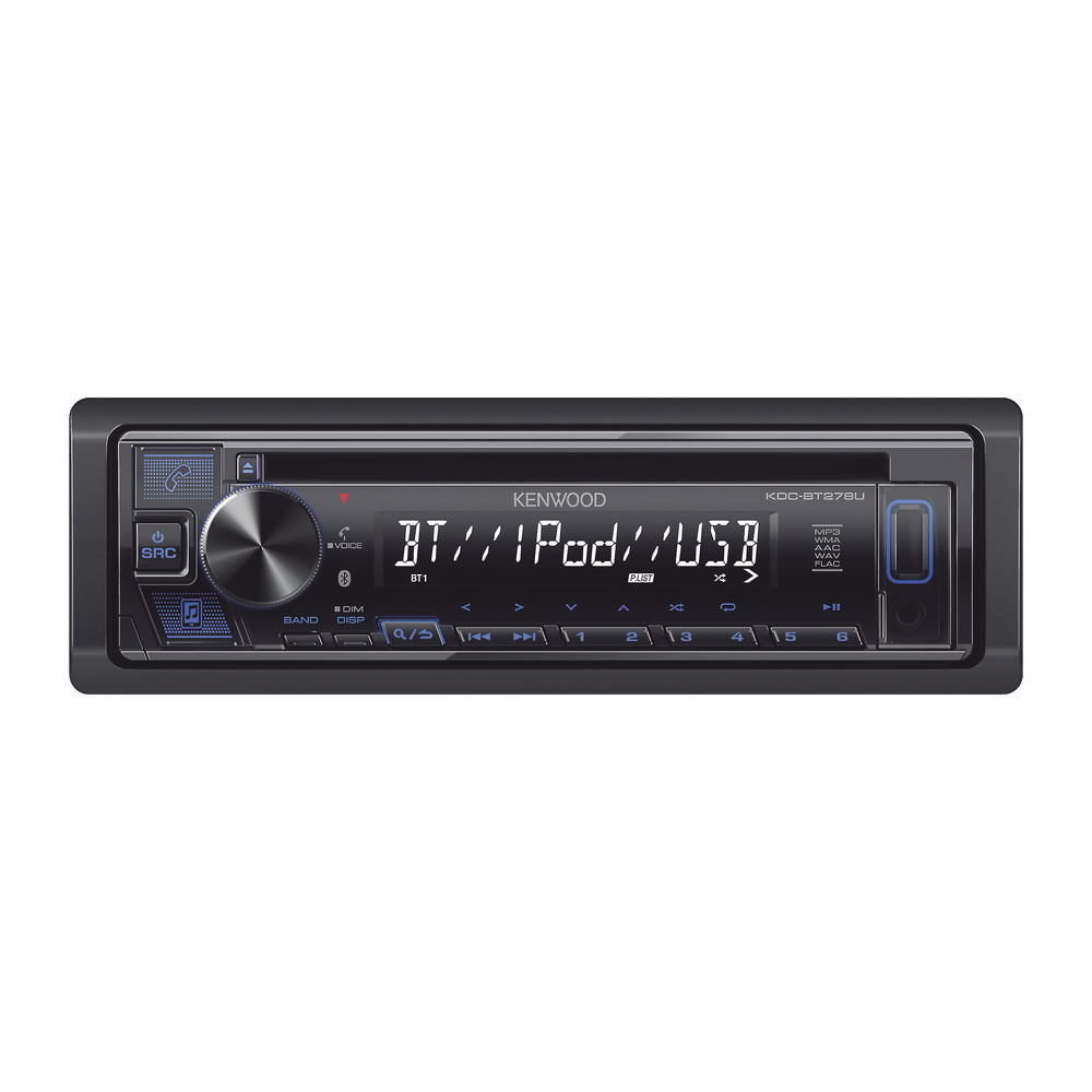 Paquete de Autoestereo con 2 Bocinas KENWOOD, MP3 y Control Remoto - Image 2