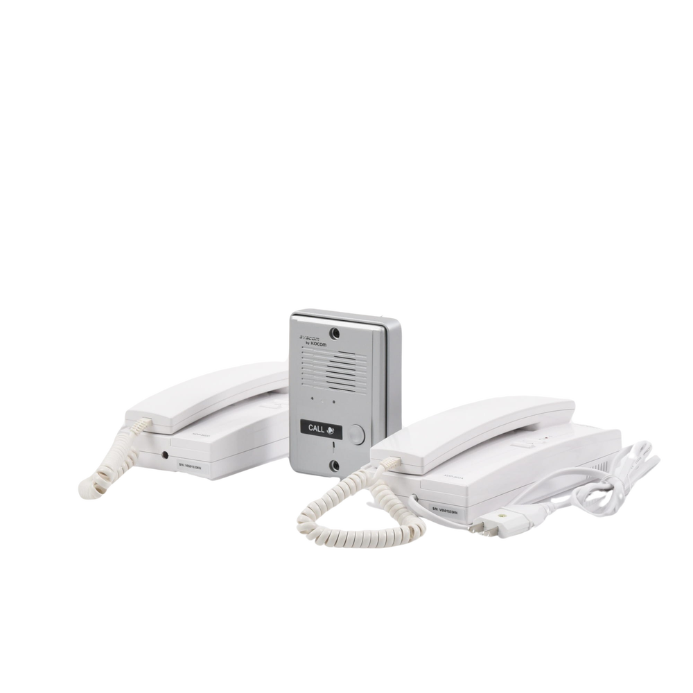 Kit de Audio Portero con 2 Auriculares y Frente de Calle - Image 2