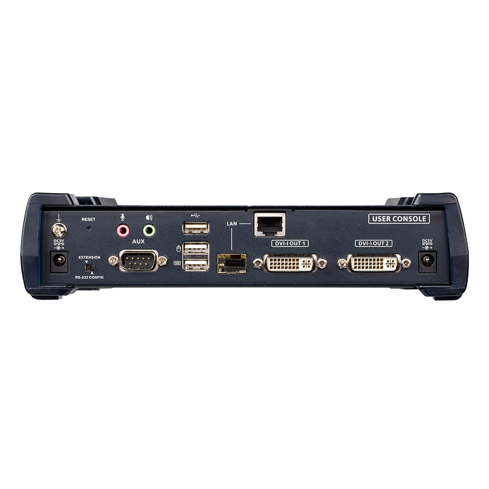 Receptor KVM IP | Dual Display USB | Baja Latencia | 1920 x 1200 60Hz | RS232 - Image 3