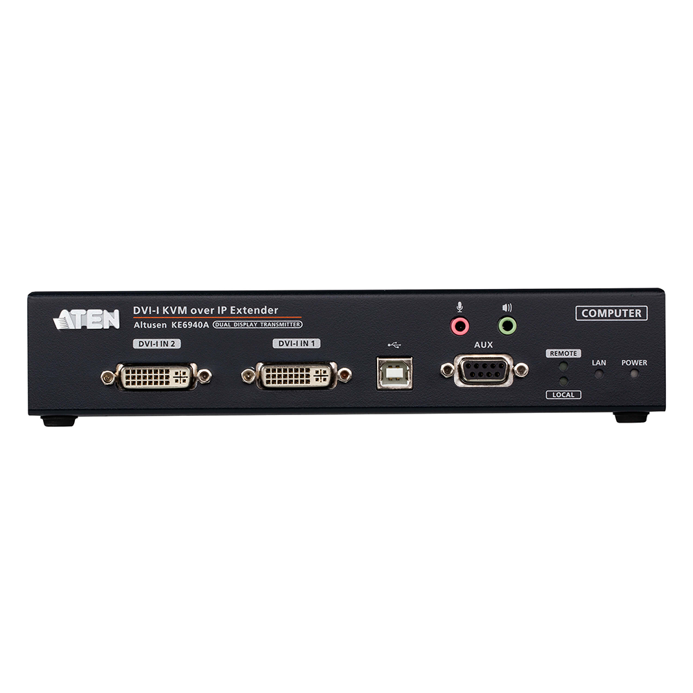 Trasmisor KVM por IP | DVI-I dual display | USB - Image 2