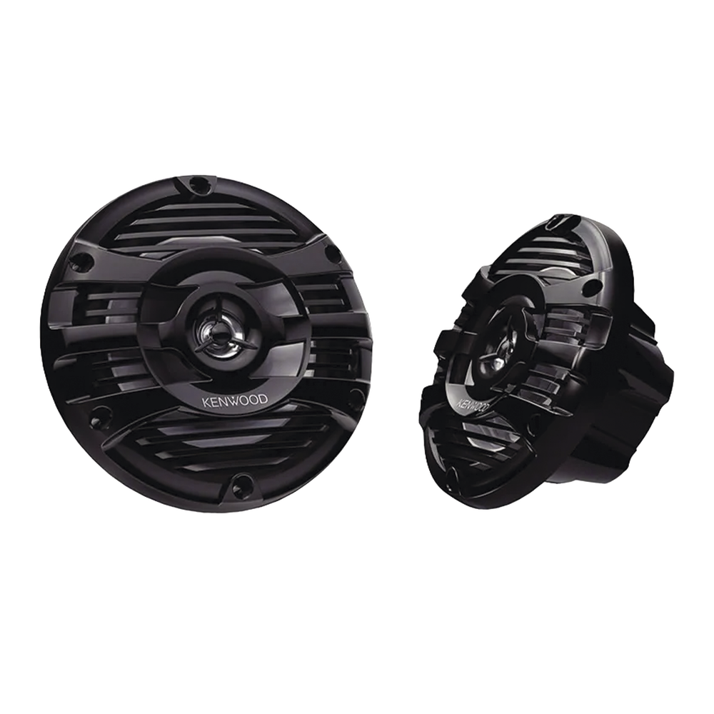 Par de Altavoz Marino de 6.5" / 2 Vías / 4 Ohm / 50W RMS / PP Resistente al Agua / Rejilla UV