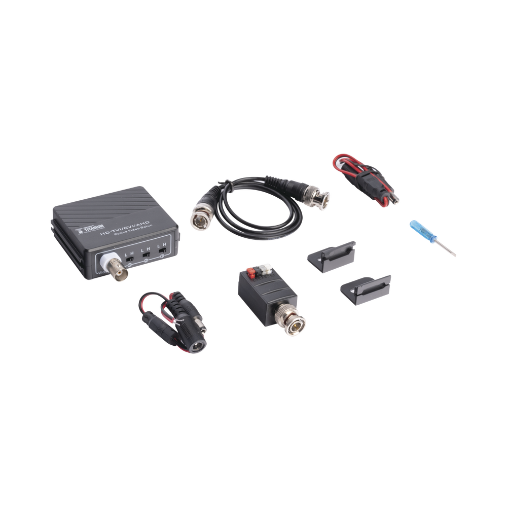 Kit de largo alcance de 400 metros @ 2 MP compuesto por TT4501T + TT4501R / Activo+Activo