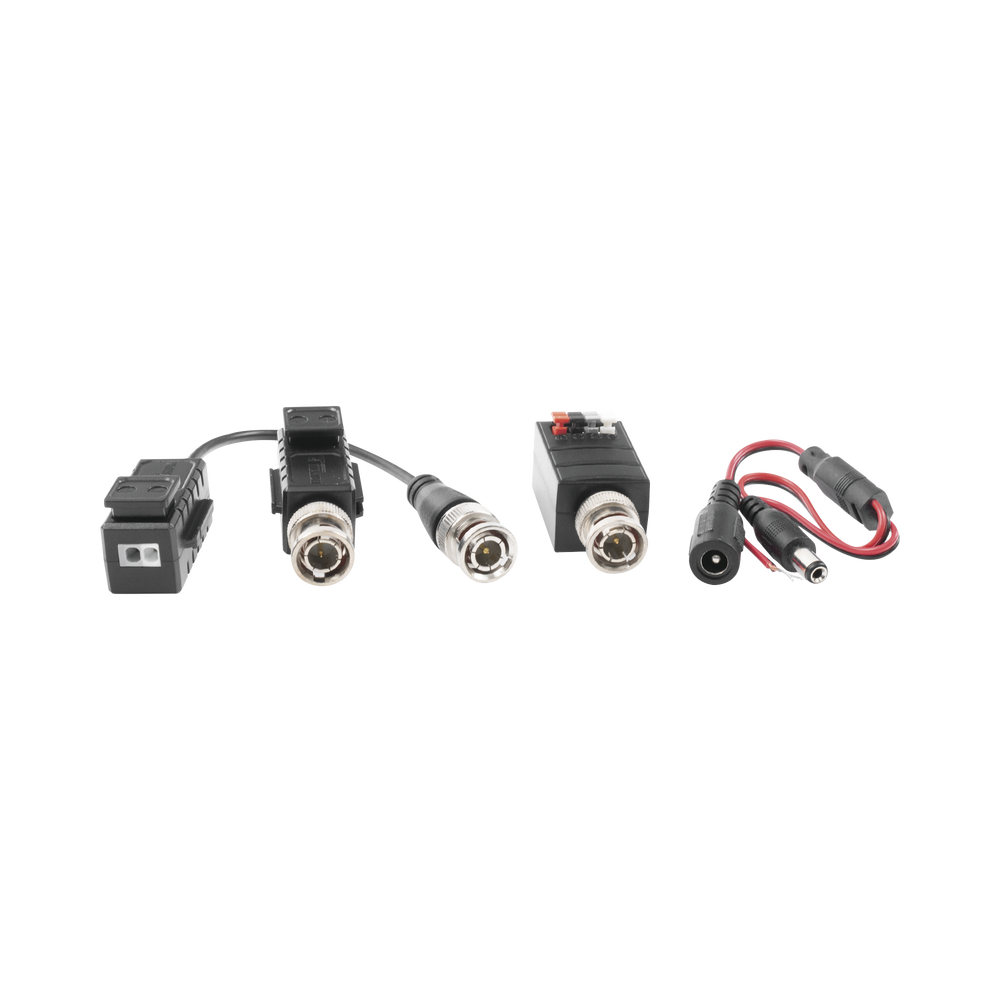 Kit de TRANSCEPTORES DE VIDEO DE LARGO ALCANCE / 320 Metros / Resolución 720P y 1080P / Cat 5e/6 / Compatible con cámaras HD-TVI/CVI/AHD/CVBS / Alimente solo el Receptor / Protección Interconstruida contra sobretensión. - Image 2