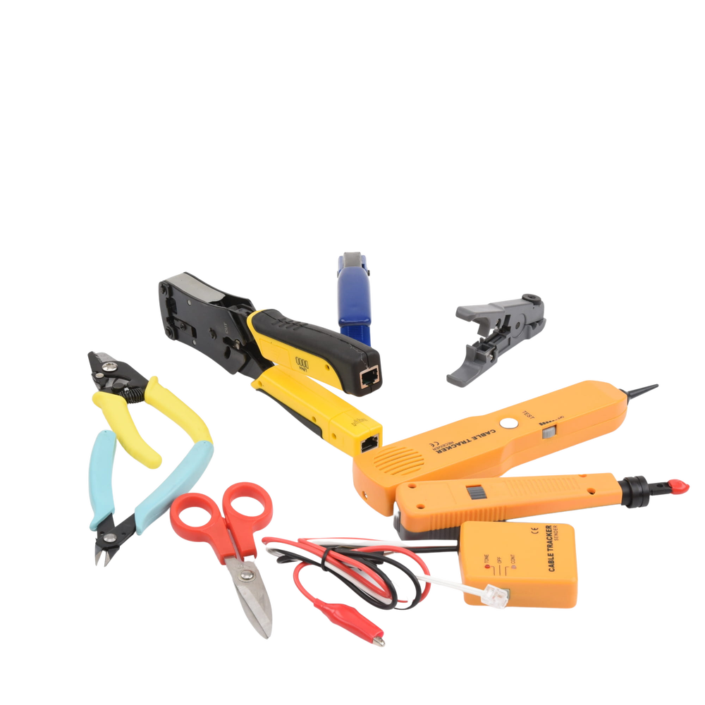 Juego de 9 Herramientas para Instalador de Redes. Incluye bolsa de viaje - Image 3