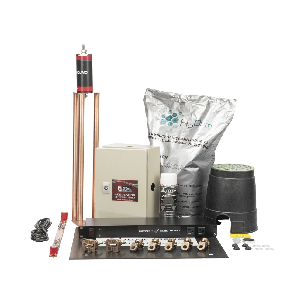 Kit de Tierra Física Recomendada para Cuartos de Telecomunicaciones (Data Center).