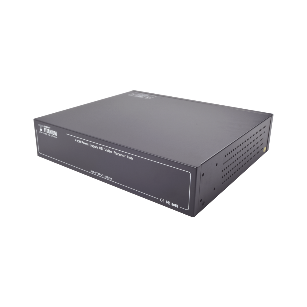 Kit de TRANSCEPTOR ACTIVO DE 4 CANALES / VIDEO+PODER en un solo Cable UTP / 150 metros en 4K, 200 metros en 5 MP/ Envía 36 Vcc y Recibe 12 Vcc / TODO INCLUIDO PARA RACK / Compatible con cámaras HD-TVI/CVI/AHD/CVBS / INSTALACIÓN LIMPIA - Image 7